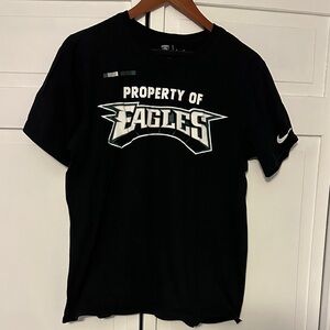 Nike Black 'Property of Eagles' Men's Tee